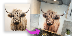 Our Highland Beige Cow Design Installed at Brean Country Club